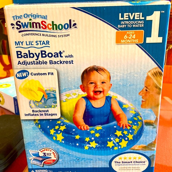 Other - NWT My Li’l Star Baby Boat with adjustable backrest